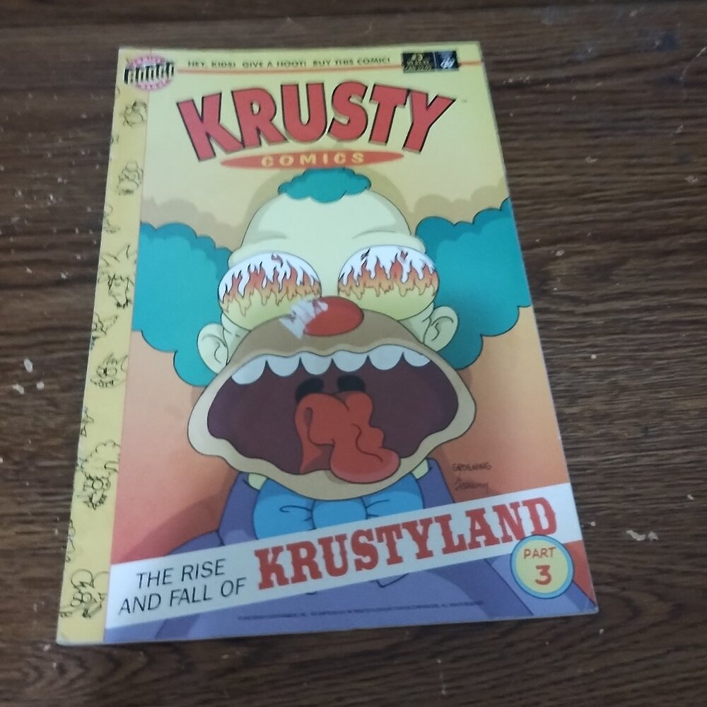Krusty Comics #3 (1995, Bongo Comics)
